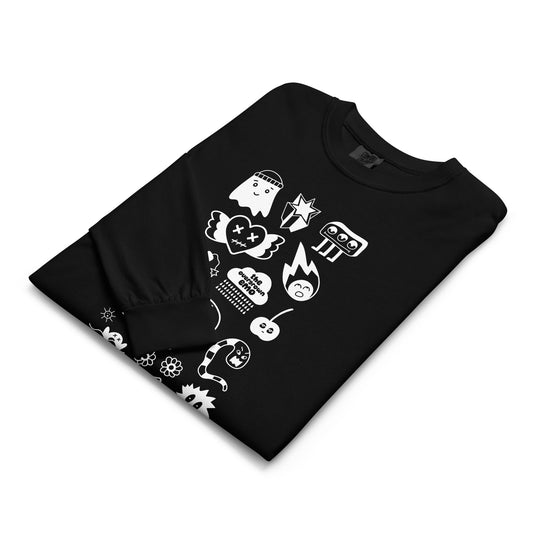 Monster Doodle Heavyweight Long Sleeve Shirt