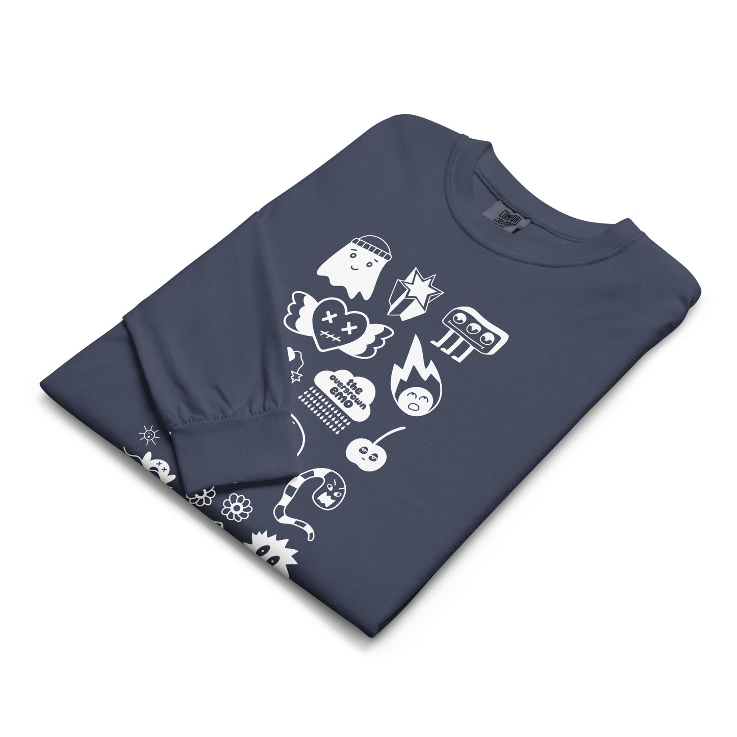Monster Doodle Heavyweight Long Sleeve Shirt